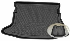 Z341040 Diamanten-Design-Kofferraumwanne + Klett-Netz für Toyota Auris 1 E150 Vo