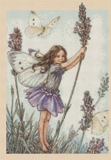 Lavender Fairy Counted Cross Stitch Chart No. 8-407/19 