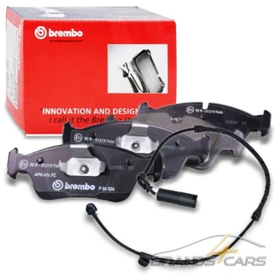 BREMBO + WEITERE BREMBO BREMSBELÄGE BREMSKLÖTZE + WARNKONTAKT VORNE FÜR BMW 3-ER E46 Z4 E85
