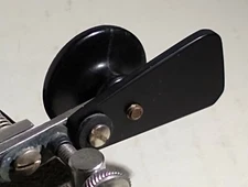 Flat Finger Paddle for Older Vibroplex® Semi-Automatic Telegraph Key or "Bug"