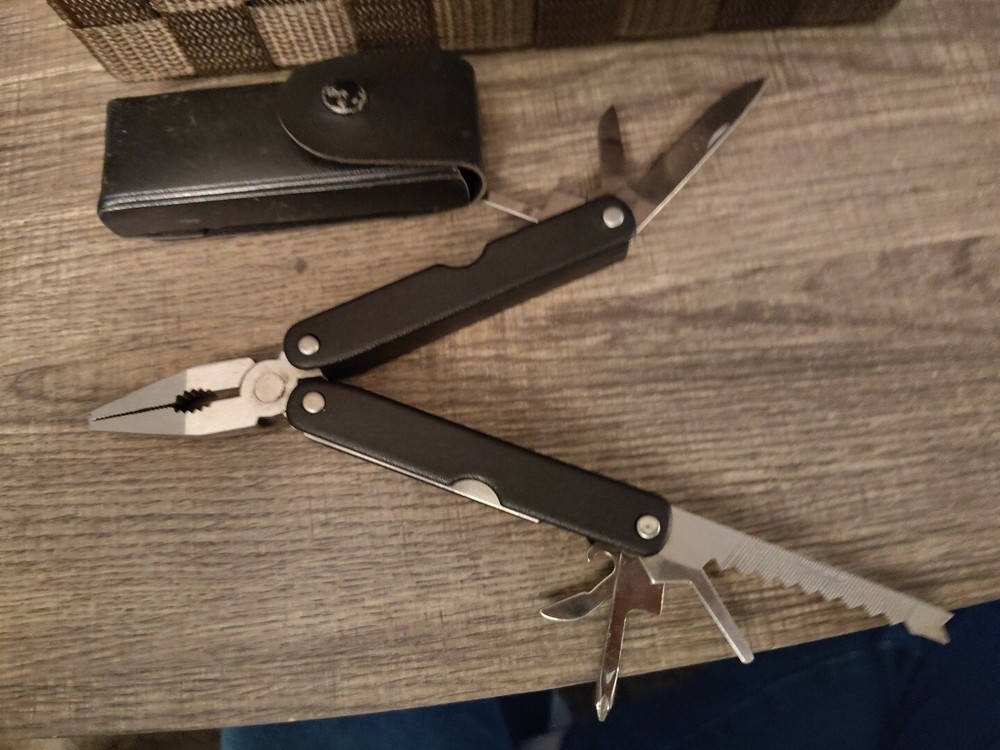 9-in-1 Multi-Tool Pocket Knife with Pliers