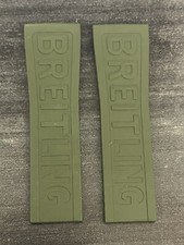 Breitling Green Diver Pro III Rubber Strap for Deployment Clasp 24-20 MM