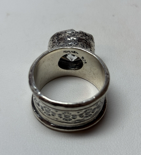 Silpada Sterling 925 Silver Queen for a Day CZ Ring R2208 Sz 7.5 - Picture 3 of 8