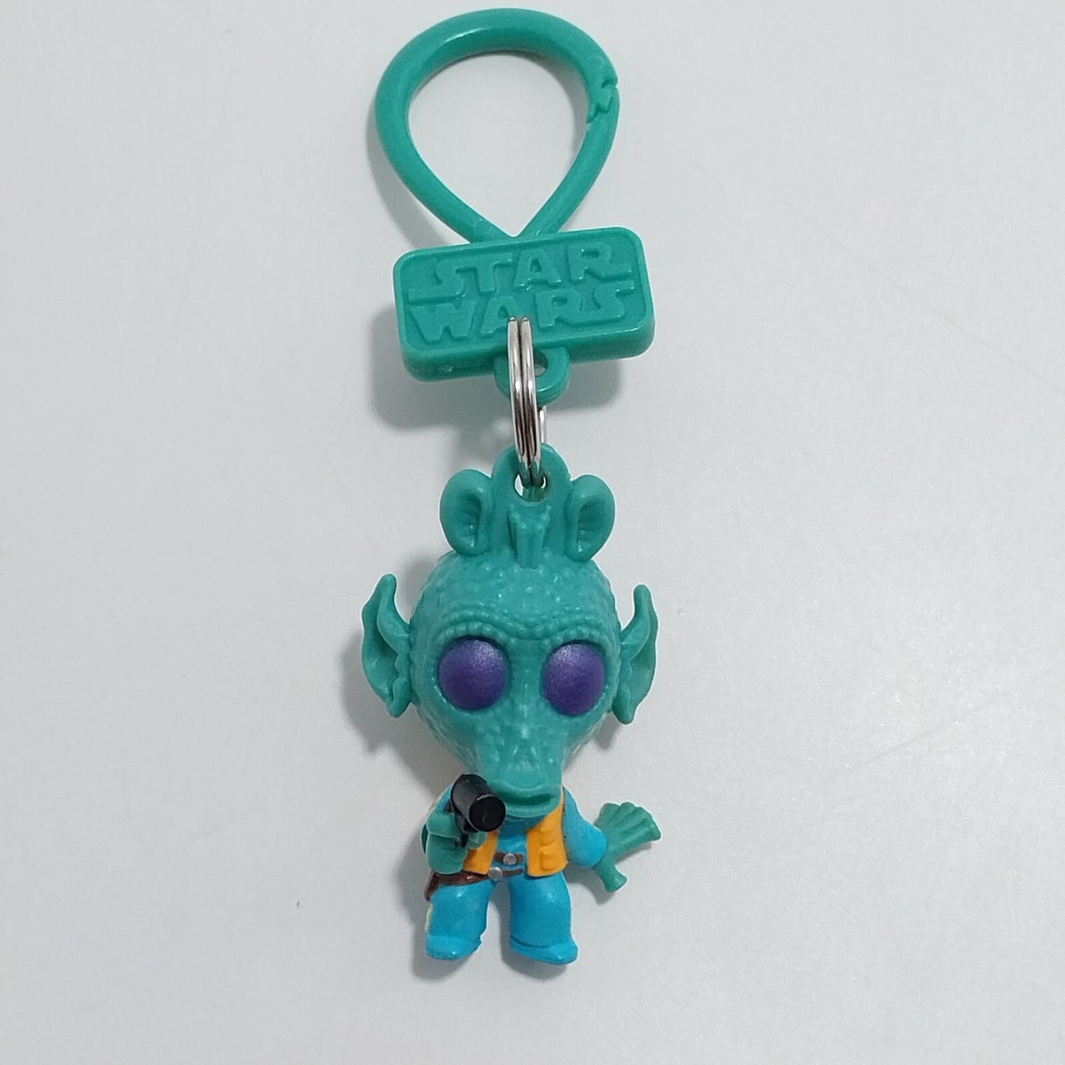 Lucasfilm Star Wars Greedo Alien Keychain Accessory Plastic Vinyl