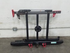 2004 Jeep Wrangler Tj Rubicon 4x4 Steel Rear Bumper Tire Rack Jack 9749
