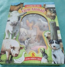 Farm Animal book with eight animals included for children