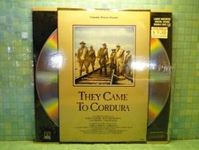 They Came To Cordura 2 Disc Set Laserdisc -EXTRA LDs SHIP FREE