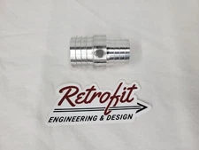 ICT Billet 1-1/4" to 1-1/2" Inch Radiator Hose Coupling LS Swap With Steam Port