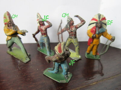 Figurine Plomb creux Indienne Western - Plomb Creux GM