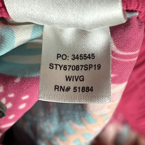 Patagonia Baggies Kids Youth Medium Floral Pink Colorful Costa Rica Shorts - Picture 7 of 8