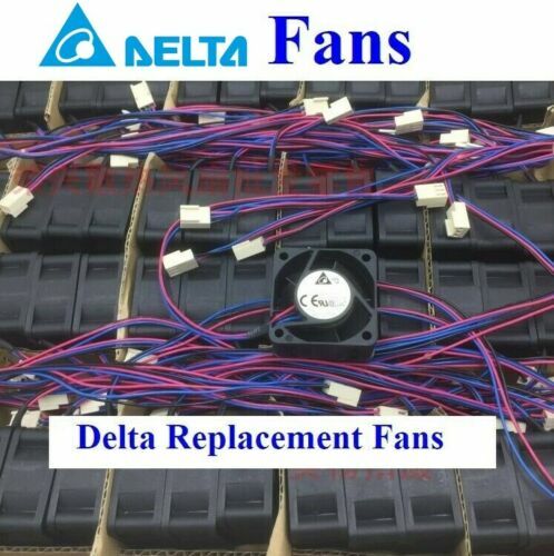 4x Ultra Quiet (18dBA) 40mm Replacement Cooling Fans For Dell PowerConnect 6248 Switch
