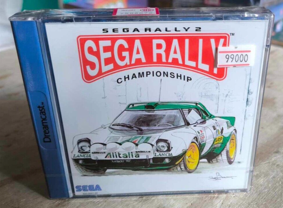 SEGA DREAMCAST SEGA RALLY 2 CHAMPIONSHIP GIOCO CONSOLLE