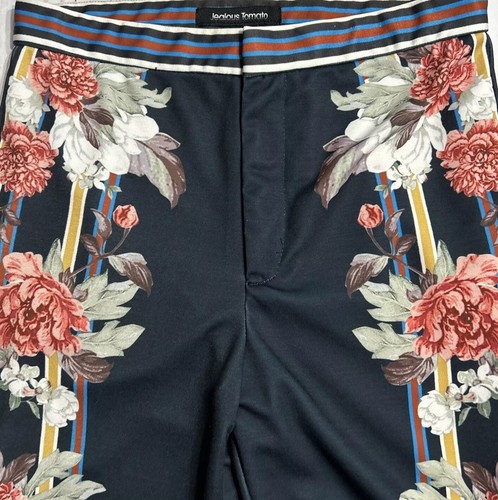 Women’s Jealous Tomato Flower Power Flare Leg Pants Retro 70s Small - Picture 5 of 9