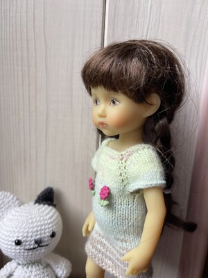 Tenue Complète En Laine Pour Poupée Evianna Li'l Dreamer De Dianna Effner (28 Cm)