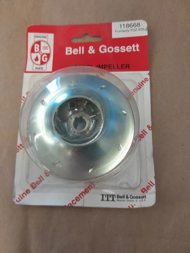 Bell & Gossett 118668 - Steel Impeller, 3-3/8" Full Runner
