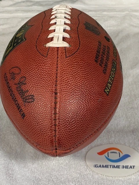 Usado 2017 Washington Redkins Oficial Cuero Juego Fútbol Comandantes Foto 3 de 4
