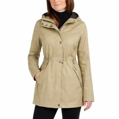 Hunter Women's S Water Resistant Cotton Smock Jacket Tan H0582