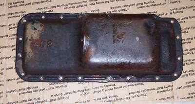 Vintage OEM Mopar Big Block 402 Oil Pan.  2532401, 383 400 413 440 Cuda R/T Bee