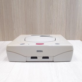 Sega Saturn white Console with 2 Virtua Gun controllers & 5 games Japanese