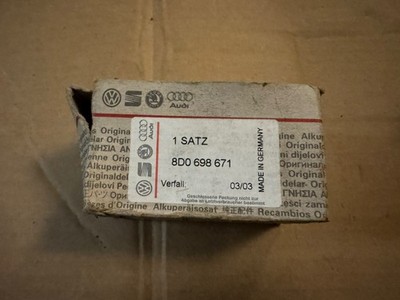 Genuine VW Rear Brake Caliper Housing Gaskets Repair Set - 8D0698671