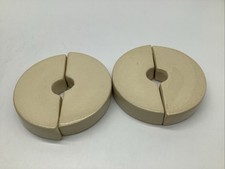 2 Sets of Comodo Fermentation Crock Weighing Weight Stone 4.5" 14oz Stones