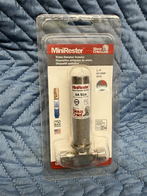 #ad Sioux Chief MiniRester Hydraulic Water Hammer Arrester 660 GTRO $16.00