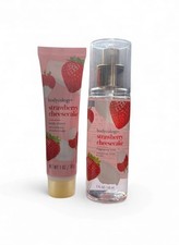 Bodycology Strawberry Cheesecake Body Lotion  Body Mist 2 Piece Set  1oz  2oz