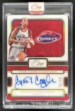 2025 One and One WNBA Cynthia Cooper Team Titans Signatures Holo Gold Auto #/10