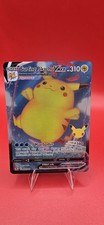 Carta Pokémon Surf Pikachu VMAX Ultra Rara Full Art Holo Celebrazioni 009/025