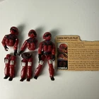 GI Joe Wild Weasel V1 1984 ARAH Hasbro Cobra Rattler Pilot  & File Card & Part