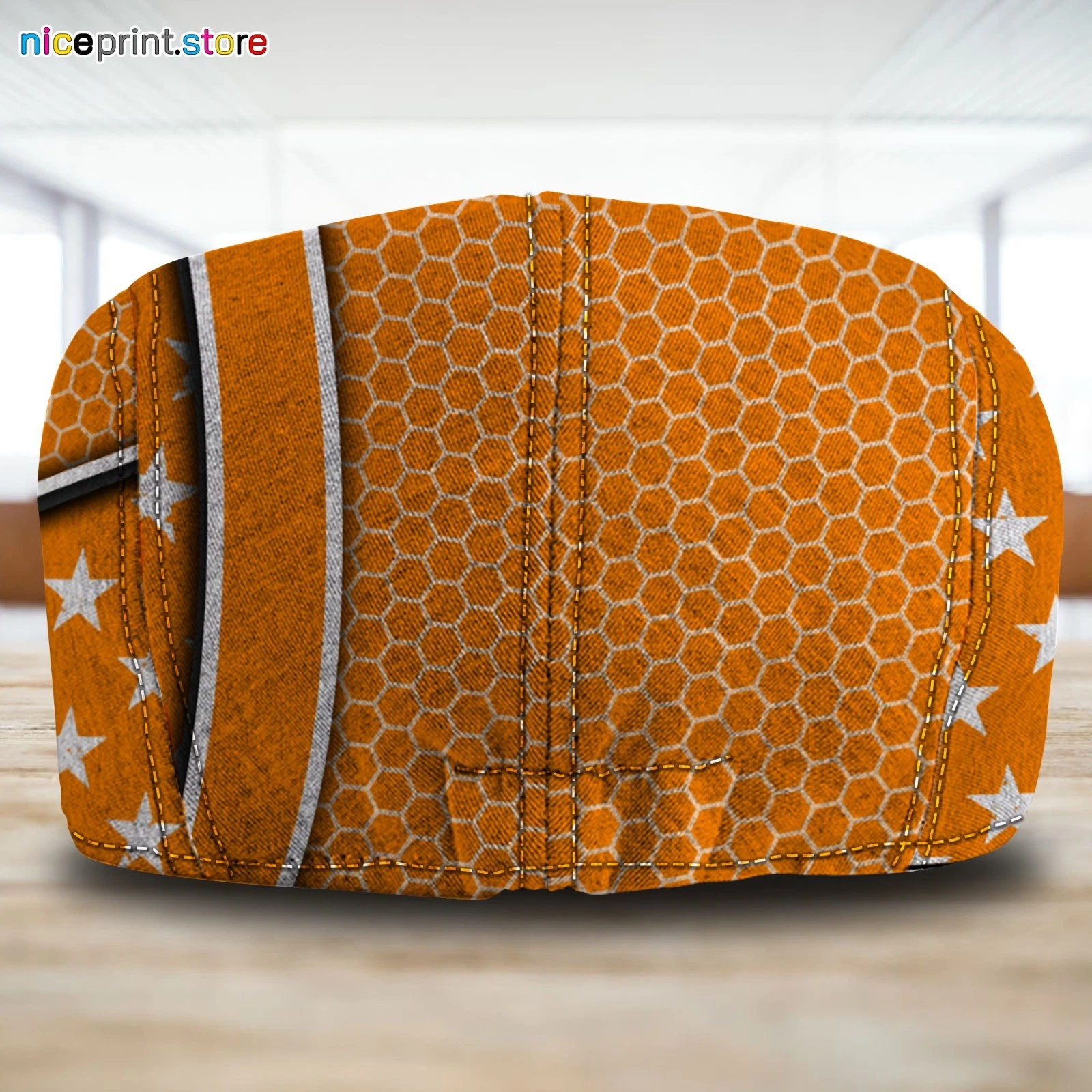 Tennessee Team Volunteers Jeff Cap Driving Cap Flat Cap NCAA Cap For Men