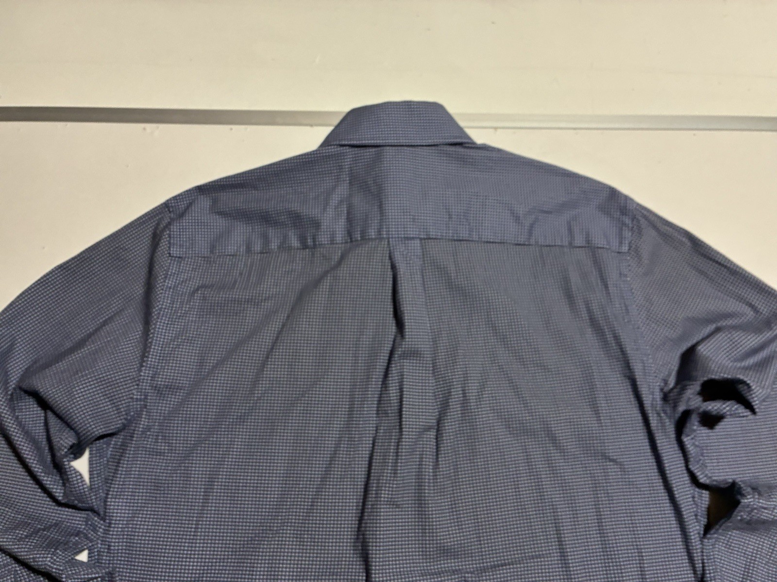 Peter Millar Medium Navy Micro Dot Button Down Sh… - image 4