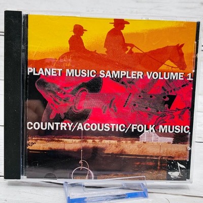 Planet Music Sampler Vol 1 CD 1995 Promo Country Folk Acoustic Planet Music