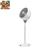 Woozoo 360  Pedestal Air Circulator Fan Adjustable Height Quiet Powerful Cooling