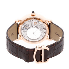 Cartier Rotonde De Cartier Mysterious Hours Rose Gold Manual 42mm Watch W1556223 4