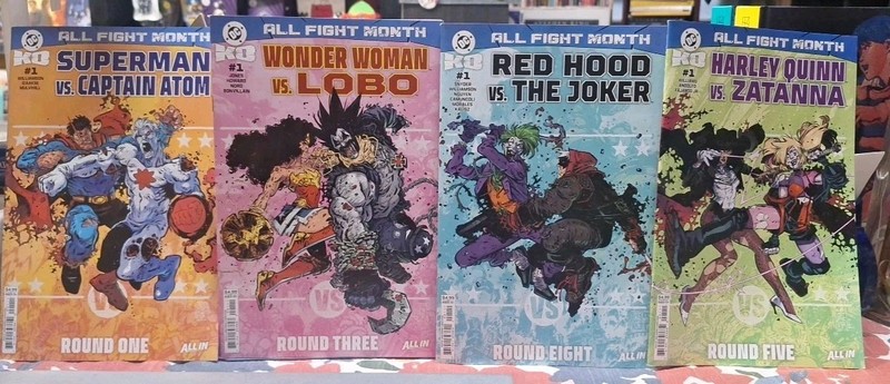 DC KO Lot Of 4 One-Shots - All NM 1st Prints - WW  Red Hood Joker Zatanna Lobo