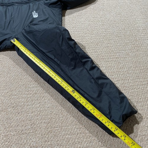 The North Face Puffer Jacket Boys Large Black Reversible Youth - Picture 10 of 15