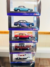Corgi British Leyland Confezione da 5 Auto - Rover 3500SE, P6, MG ZT+, Jaguar XJ6, TR7