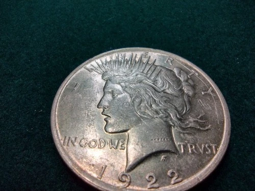 1922 Peace Dollar BU Details Nice Coin Nice Luster See Pics