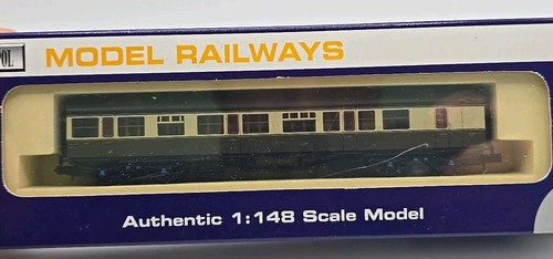 DAPOL N GAUGE NC-035 COLLETT COACH BRAKE 6487 GWR SHIRTBUTTON CARRO EN CAJA | Zustand: Used
