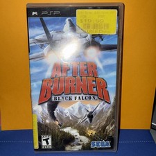 After Burner Black Falcon Sony PSP Complete (untested)