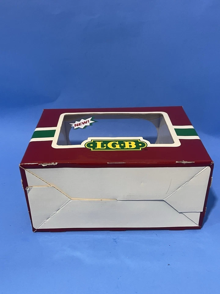 LGB 21010 Christmas Santa Handcar Motorized G Scale Holiday Car With Box Tested - Image 3 of 4