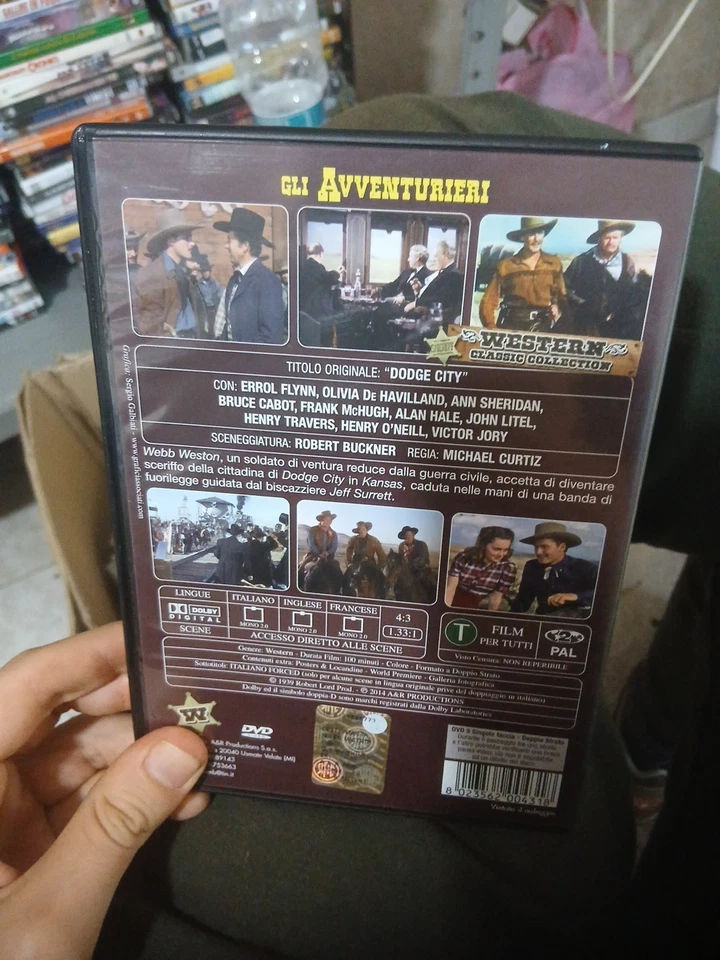Dvd GLI AVVENTURIERI - (1939) Western ** A&R Productions ** ......NUOVO - Immagine 3 di 3