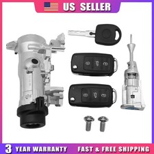 Upgraded Ignition Switch Lock Cylinder For 09-11 Vw Tiguan W48 Chip Remote Key Upgraded Ignition Switch Lock Cylinder For 09-11 Vw Tiguan W48 Chip Remote Key