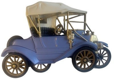 Burwood Co Antique 3D Blue Model-T Car Wall Art Plaque Model 2028-1 Vintage 1970