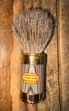 West Germany Badger  Horn Shaving Brush Barber Cutlery World