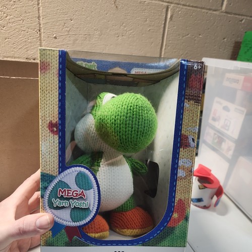 Amiibo Méga Yoshi de laine - Yoshi's Wooly World Collection