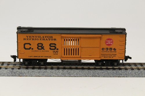 Ventilador frigorífico Roundhouse escala HO Colorado & Southern C&S 8354 naranja RTR | Zustand: Used
