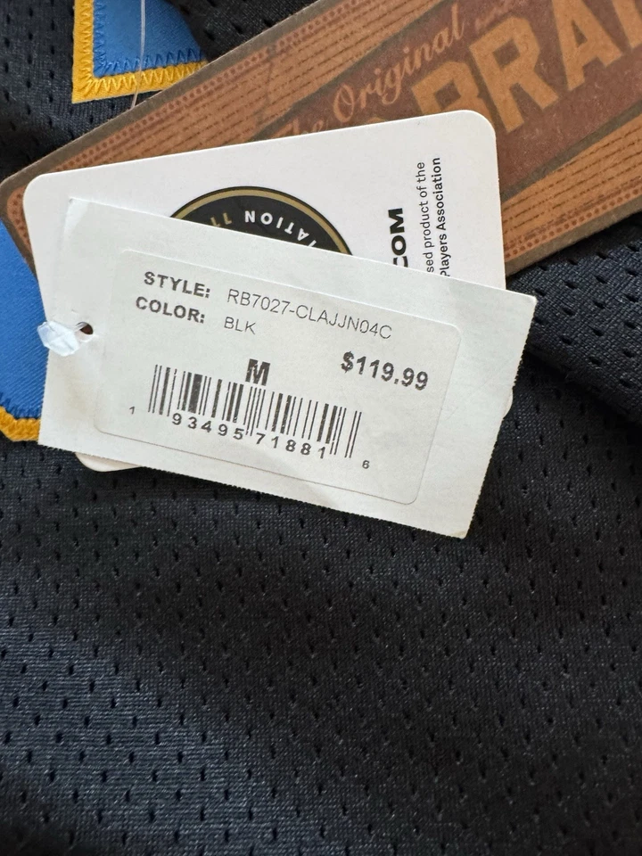 NWT UCLA Bruins Johnny Juzang Retro Brand Throwback Jersey Medium $120 MSRP - Image 3 of 4