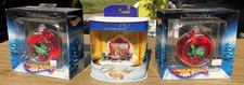 Hot Wheels Lot Of 3 Holiday Decorations Exclusives Series Iv Kringles Kart Nib